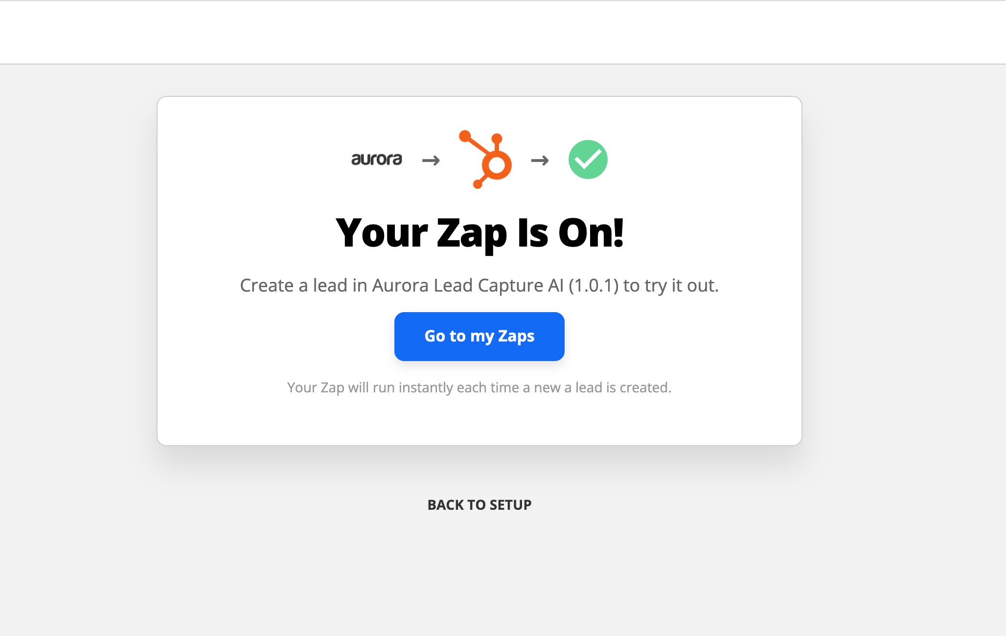 turn on your Zap part 2